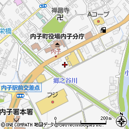 ＤＣＭ内子店駐車場周辺の地図