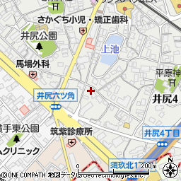 あなぶきパーク井尻５１６駐車場周辺の地図