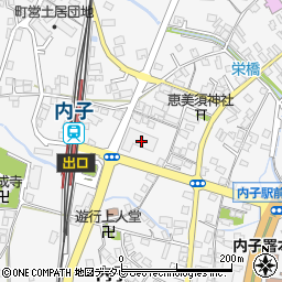 愛媛県喜多郡内子町内子250周辺の地図