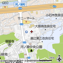 長面田東児童遊園周辺の地図