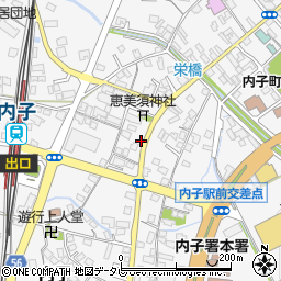愛媛県喜多郡内子町内子1013周辺の地図