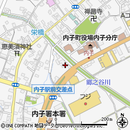愛媛県喜多郡内子町内子1480周辺の地図