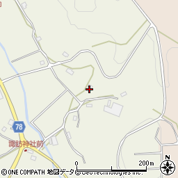 福岡県田川郡添田町中元寺946周辺の地図