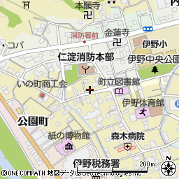 高知県吾川郡いの町3630周辺の地図