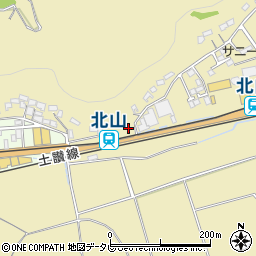 高知県吾川郡いの町1821周辺の地図
