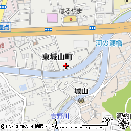 高知県高知市東城山町46周辺の地図