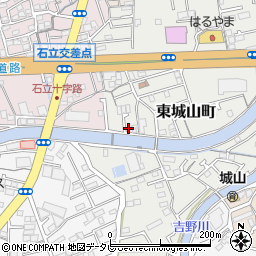 高知県高知市東城山町114-3周辺の地図