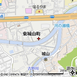 高知県高知市東城山町46-6周辺の地図