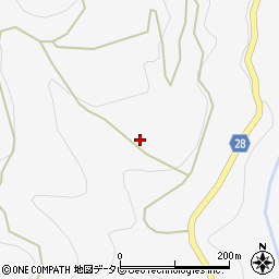 愛媛県大洲市豊茂1152周辺の地図