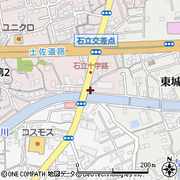 高知県高知市城山町48-1周辺の地図