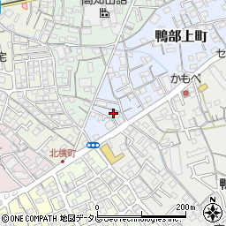 高知県高知市鴨部上町14-10周辺の地図