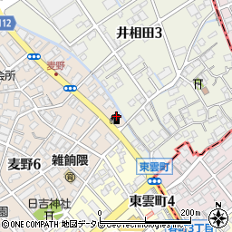 國際油化株式会社　南福岡サービスステーション周辺の地図
