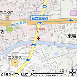 高知県高知市城山町48周辺の地図