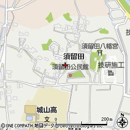 高知県香南市赤岡町須留田2133周辺の地図