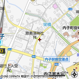 愛媛県喜多郡内子町内子1089周辺の地図