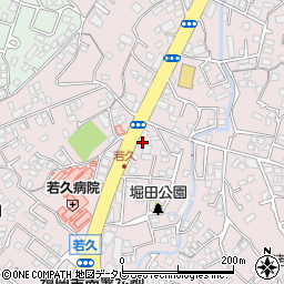 くすくぼ鍼灸療院周辺の地図