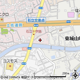 高知県高知市城山町44周辺の地図