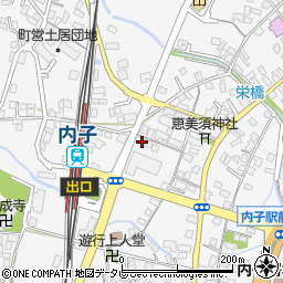 愛媛県喜多郡内子町内子244周辺の地図