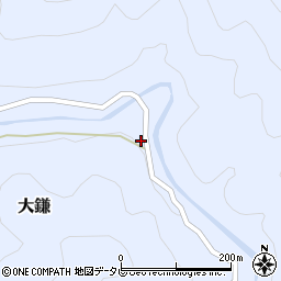 和歌山県西牟婁郡すさみ町大鎌156周辺の地図