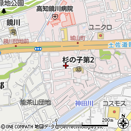 高知県高知市城山町192周辺の地図
