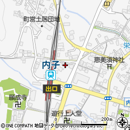 愛媛県喜多郡内子町内子234周辺の地図