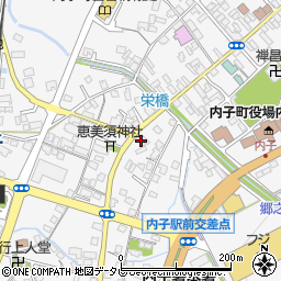 愛媛県喜多郡内子町内子1093周辺の地図
