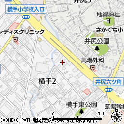 バイパスホンダ福岡周辺の地図