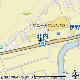 高知県吾川郡いの町434周辺の地図