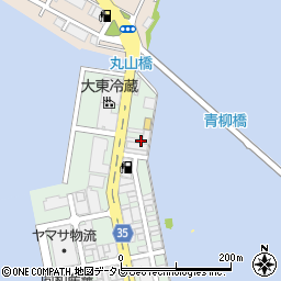 高知丸果中央青果株式会社　食品加工場周辺の地図
