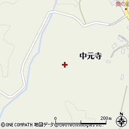 福岡県田川郡添田町中元寺2778周辺の地図