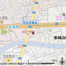 高知県高知市城山町35-5周辺の地図