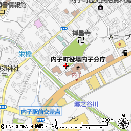 愛媛県喜多郡内子町内子1876周辺の地図
