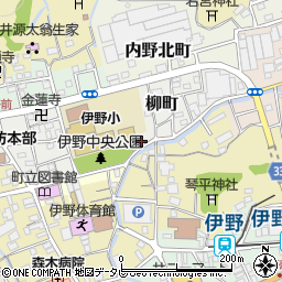 高知県吾川郡いの町柳町5周辺の地図