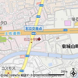 高知県高知市城山町29周辺の地図