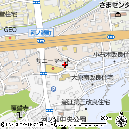 高知県高知市河ノ瀬町17-1周辺の地図