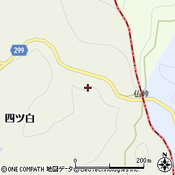 高知県高岡郡佐川町四ツ白1237周辺の地図