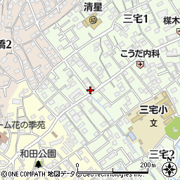 西日本新聞周辺の地図