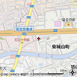 高知県高知市東城山町99-1周辺の地図