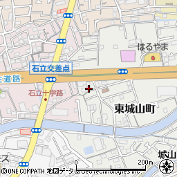 高知県高知市東城山町99周辺の地図