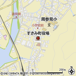 和歌山県西牟婁郡すさみ町周辺の地図