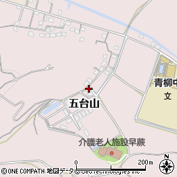高知県高知市五台山3760-1周辺の地図