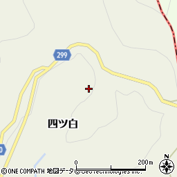 高知県高岡郡佐川町四ツ白1095周辺の地図