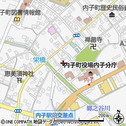 愛媛県喜多郡内子町内子1884周辺の地図