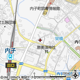愛媛県喜多郡内子町内子1040周辺の地図
