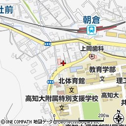 高知県高知市朝倉乙992-1周辺の地図
