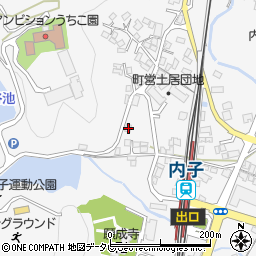 愛媛県喜多郡内子町内子3658周辺の地図