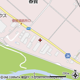 城戸運送有限会社　春賀営業所周辺の地図