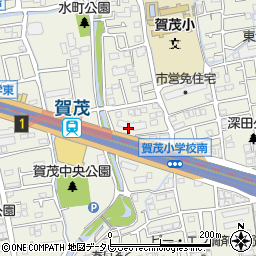 個別教室のトライ賀茂校周辺の地図