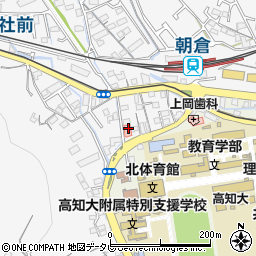 高知県高知市朝倉乙988周辺の地図