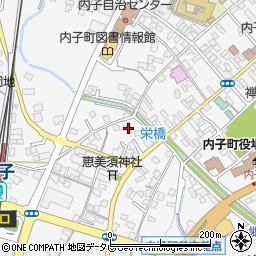 愛媛県喜多郡内子町内子1060周辺の地図